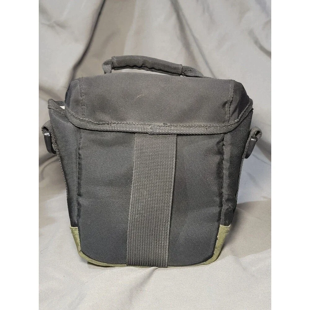 Denali Tech Los Angeles Camera Carry Shoulder Bag Padded Nylon Black Green
